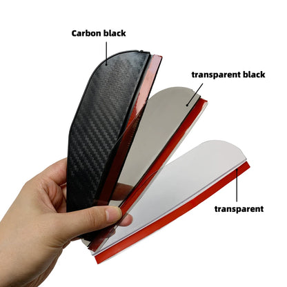 Car Rearview Mirror Rain Eyebrow Carbon Fiber