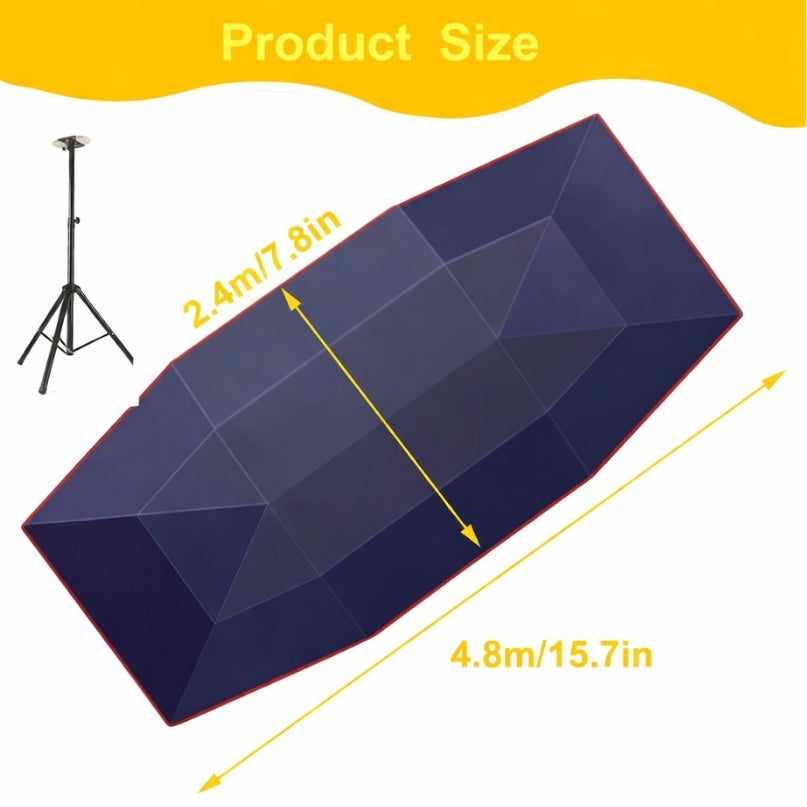 Folded Car Umbrella Waterproof Movable Carport Tent